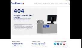 
							         E-Rewards | Southwest Airlines								  
							    