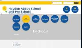 
							         E-schools | Haydon Abbey School and Pre-School								  
							    
