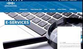 
							         E-Services | DSOA								  
							    