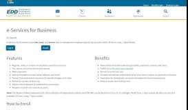 
							         e-Services for Business - EDD - CA.gov								  
							    