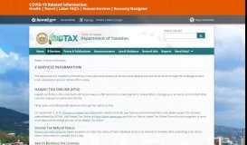 
							         E-Services - Hawaii Department of Taxation - Hawaii.gov								  
							    