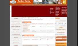 
							         E-Tender web site - etenders kerala - Government of Kerala								  
							    