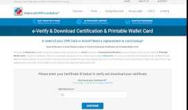 
							         e-Verify & Download Certification & Printable Wallet Card ...								  
							    