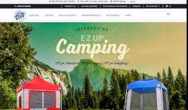 
							         E-Z UP Camping Tents, Screen Rooms & Accessories								  
							    
