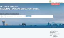 
							         EAC Trade Portal								  
							    
