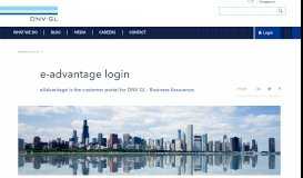 
							         eAdvantage login - DNV GL - DNV GL Singapore								  
							    