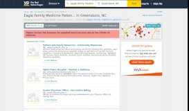 
							         Eagle Family Medicine Patient Portal in Greensboro, NC with Reviews ...								  
							    