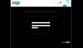 
							         Eagle Services ESS Portal								  
							    