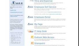 
							         Eagle Systems Portal Page - Eagle Systems and Services								  
							    