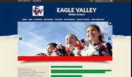 
							         Eagle Valley Middle School: Home								  
							    
