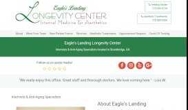 
							         Eagle's Landing Longevity Center | Internal Medicine and Patient ...								  
							    
