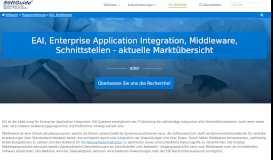 
							         EAI, Middleware, Schnittstellen - Software und Anbieter - SoftGuide								  
							    