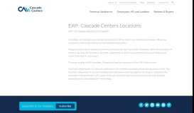 
							         EAP- Cascade Centers Locations - Cascade Centers								  
							    