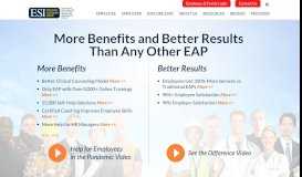 
							         EAP Employee Assistance Program - ESI Employee Assistance Group								  
							    