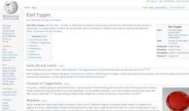 
							         Earl Tupper - Wikipedia								  
							    