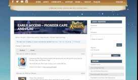 
							         Early Access - Pioneer Cape and Flag - Portal Knights								  
							    