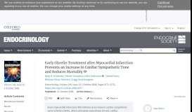 
							         Early Ghrelin Treatment after Myocardial Infarction Prevents an ...								  
							    