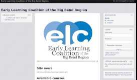 
							         Early Learning Coalition of the Big Bend Region								  
							    