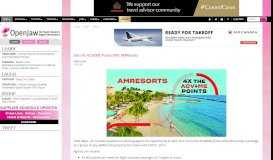 
							         Earn 4X ACV&ME Points With AMResorts | Open Jaw								  
							    