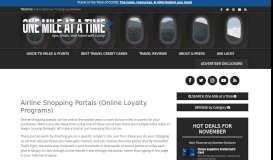 
							         Earn Double Avios With The British Airways Shopping Portal This ...								  
							    