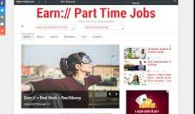 
							         Earn:// Part Tme Jobs - Work online from Home - Home -								  
							    