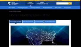 
							         EAS Test Reporting System (ETRS) | Federal ...								  
							    