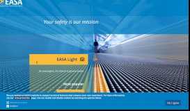 
							         EASA | European Union Aviation Safety Agency								  
							    