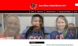 
							         East Alton School District #13								  
							    