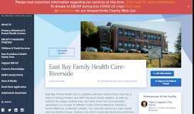 
							         East Bay Family Health Care- Riverside - East Bay Community Action ...								  
							    