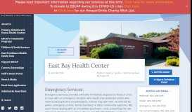 
							         East Bay Health Center - East Bay Community Action Program								  
							    