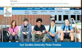 
							         East Carolina University Pirate Promise, CCCC - Central Carolina ...								  
							    