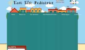 
							         East Elm Pediatrics: Home | Pittsfield, MA | Child Care | Pittsfield, MA								  
							    