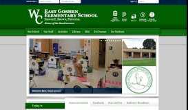 
							         East Goshen ES / Homepage - West Chester Area School District								  
							    