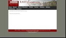 
							         East Hampton Union Free School District Parents | Parent Portal ...								  
							    