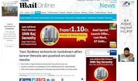 
							         East Hills Boys and Sir Joseph Banks schools in lock-out after terror ...								  
							    