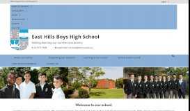 
							         East Hills Boys High School: Home								  
							    