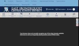 
							         East Irondequoit Central School District / Homepage								  
							    