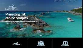 
							         East Isles Insurance, Ltd. | Bermuda								  
							    