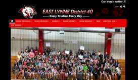 
							         East Lynne School District								  
							    