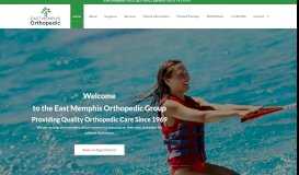 
							         East Memphis Orthopedic								  
							    