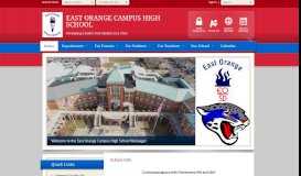 
							         East Orange Campus High School / Homepage								  
							    