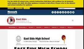 
							         East Side High School - Once an East Sider, Always An East Sider								  
							    