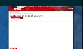 
							         Easter Eggs in Just Cause 3 | Just Cause Wiki | FANDOM powered by ...								  
							    