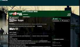 
							         Easter Eggs | Left 4 Dead Wiki | FANDOM powered by Wikia								  
							    
