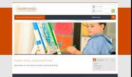 
							         Easter Seals Learning Portal								  
							    
