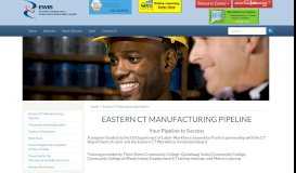 
							         Eastern CT Manufacturing Pipeline								  
							    