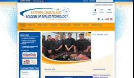 
							         Eastern Long Island Academy of Applied Technology / Homepage								  
							    