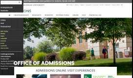 
							         Eastern Michigan University Office of Admissions								  
							    