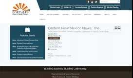 
							         Eastern New Mexico News, The | Newspapers | AA Referal | Printers ...								  
							    