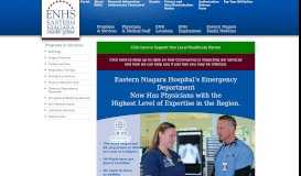 
							         Eastern Niagara Health Systems								  
							    